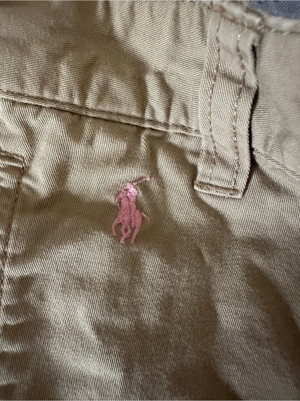Ralph Lauren Girl’s Tan Khaki Flare Pants